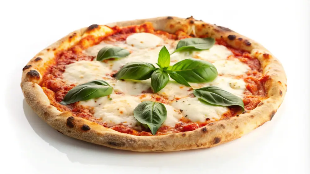 Pizze in cottura nel forno